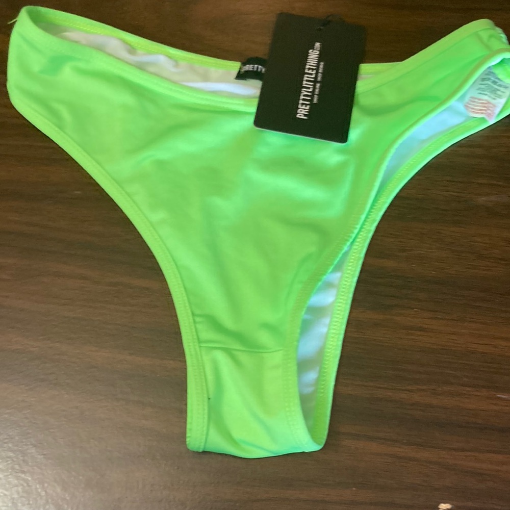 Neon green pretty little thing